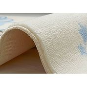 Confetti Elephant Oymalı Mavi 100x150 cm Çocuk Halısı