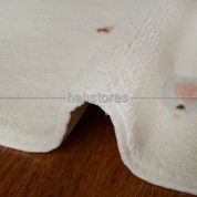 Confetti Sunny Day Oymalı Beyaz 133x190 cm Çocuk Halısı 