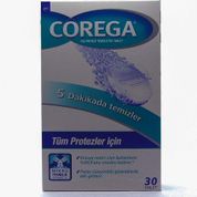 Corega 30 Tablet Diş Protezi Temizleyici