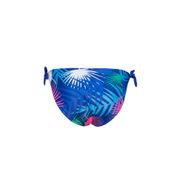 Defacto J4391AZ18SMBK27 Tropik Desenli Fiyonklu Kadın Bikini Altı