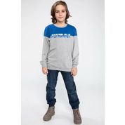 Defacto J7138A6-18AU-NM34 Mavi Jogger Erkek Çocuk Pantolon