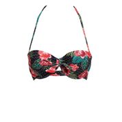 DeFacto K4968AZ19SMBK27 Çiçekli Kadın Bikini Üstü