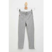 DeFacto M8530A620SPGR52 Slim Fit Beli Lastikli Şerit Detaylı Erkek Çocuk Pantolon