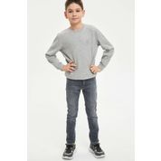DeFacto N0022A620SPNM36 Slim Fit Jean Erkek Çocuk Pantolon