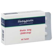 Dermoskin Medohbiotin Biotin 5 mg 60 Tablet