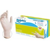Dolphin Latex Pudralı Large 100'lü Muayene Eldiveni