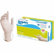 Dolphin Latex Pudralı Medium 100'lü Muayene Eldiveni