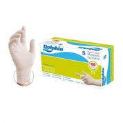Dolphin Latex Pudralı Small 100'lü Muayene Eldiveni