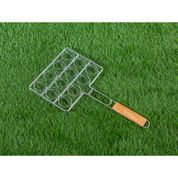 English Home Marlyn 49x26x5 cm Gri Çelik Et Barbekü Izgarası