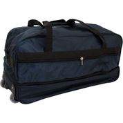 Escape Lacivert Tekerlekli Körüklü Büyük Boy Seyahat Valizi