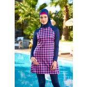 Estiva 1845 Eşarplı Boneli Tesettür Mayo