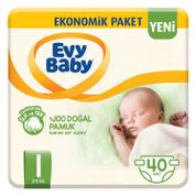 Evy Baby No:1 Yenidoğan 40 Adet Bebek Bezi