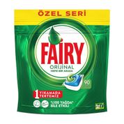 Fairy Hepsi Bir Arada Özel Seri Limon Kokulu 90 Yıkama Bulaşık Makinesi Tableti