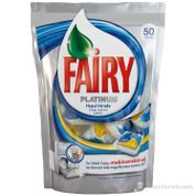 Fairy Platinum Limon Kokulu 50 Yıkama Bulaşık Makinesi Tableti