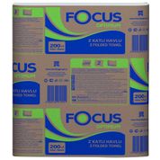 Focus Optimum Z Katlama 200 Yaprak 12'li Çoklu Paket Kağıt Havlu