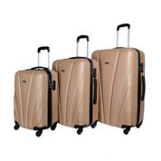 Fossil FS1119 4 Tekerlekli 3'lü Set Valiz