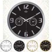 Galaxy Termometreli Duvar Saati