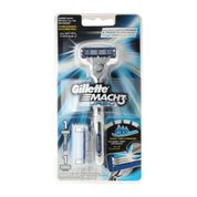 Gillette Mach3 Turbo Tıraş Makinesi + 2 Yedek Tıraş Bıçağı