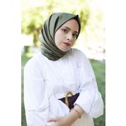 Guzz 10050 Haki Desensiz Tafta Eşarp