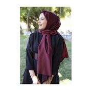 Guzz 10160 Bordo Desensiz Tafta Eşarp