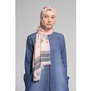 Guzz AS03V6 Somon Safir Desen Pamuk Eşarp