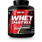 Hardline Whey 3Matrix Çilek 2300 gr Protein Tozu