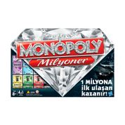 Hasbro Monopoly Milyoner 8 Yaş Üstü 4 Kişilik Kutu Oyunu