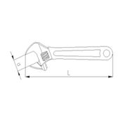 İzeltaş 12'' Kurbağacık Anahtar