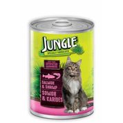 Junglei Somonlu Karidesli 415 gr Kedi Konserve