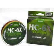 Kabura MC-6X Multi Colour 0.12 mm 200 m İp Misina