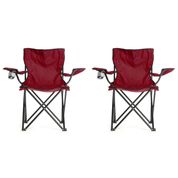 Katlanır 2 Adet Kamp Sandalyesi