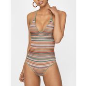 Koton 9YAK85054BM69F Desenli Kadın Mayo 