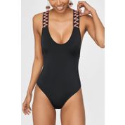 Koton 9YAK85149BM999 Kadın Desenli Mayo