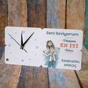 Kraftolye KA03-1276 Babalar Günü Hediyesi Masa Saati