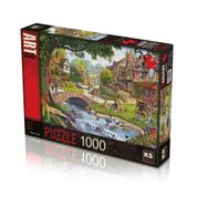 KS Games 1000 Parça Summer Village Stream Puzzle