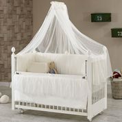 Meltem Smart Kral 60x120 cm Beyaz Sallanır Beşik