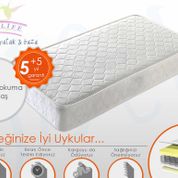 Midilife Soft 60x120 cm Ortopedik Yaylı Bebek Yatağı