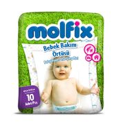 Molfix 10'lu Bebek Bakım Örtüsü