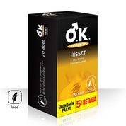 Okey Hisset 20 li Prezervatif 