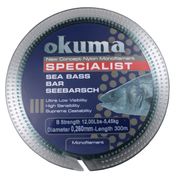 Okuma Seabass 300 m 0.34 mm Misinası