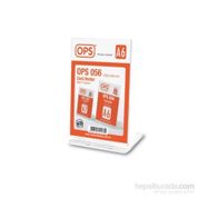 Ops 056 105x148 mm A6 Şeffaf Broşürlük