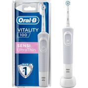 Oral-B D100 Vitality Sensi UltraThin Beyaz Şarjlı Diş Fırçası