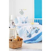 Özdilek Happy Day Mavi Bebek Nevresim Takımı