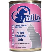 Pati Life Kuzu Etli 24x415 gr Kedi Konservesi 