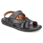 Polaris 157710 Siyah  Erkek Deri Terlik