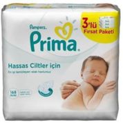 Prima Hassas Ciltler 52x3'lü 156 Yaprak Islak Havlu