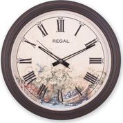 Regal 9102 B2 Siyah Klasik Duvar Saati