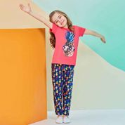 Roly Poly RP1253 Fuşya Kız Çocuk Pijama Takımı