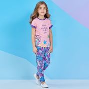 Roly Poly RP1254 Pembe Kız Çocuk Pijama Takımı