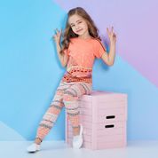 Roly Poly RP1259 Yavruağzı Kız Çocuk Pijama Takımı